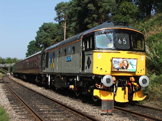 On the 14:30 to Groombridge during the gala weekend