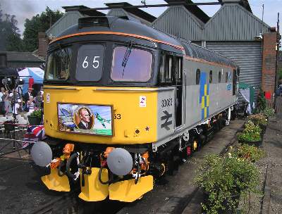 063 after unveiling. Addition of specially produced headboard - it's actually a work of art!