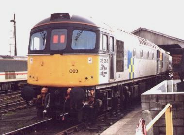33063 at Hither Green depot in BR days
